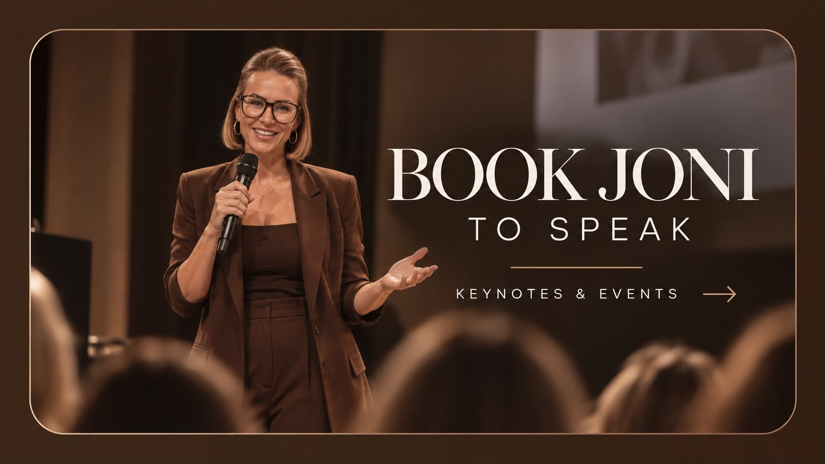 Book Joni to Speak