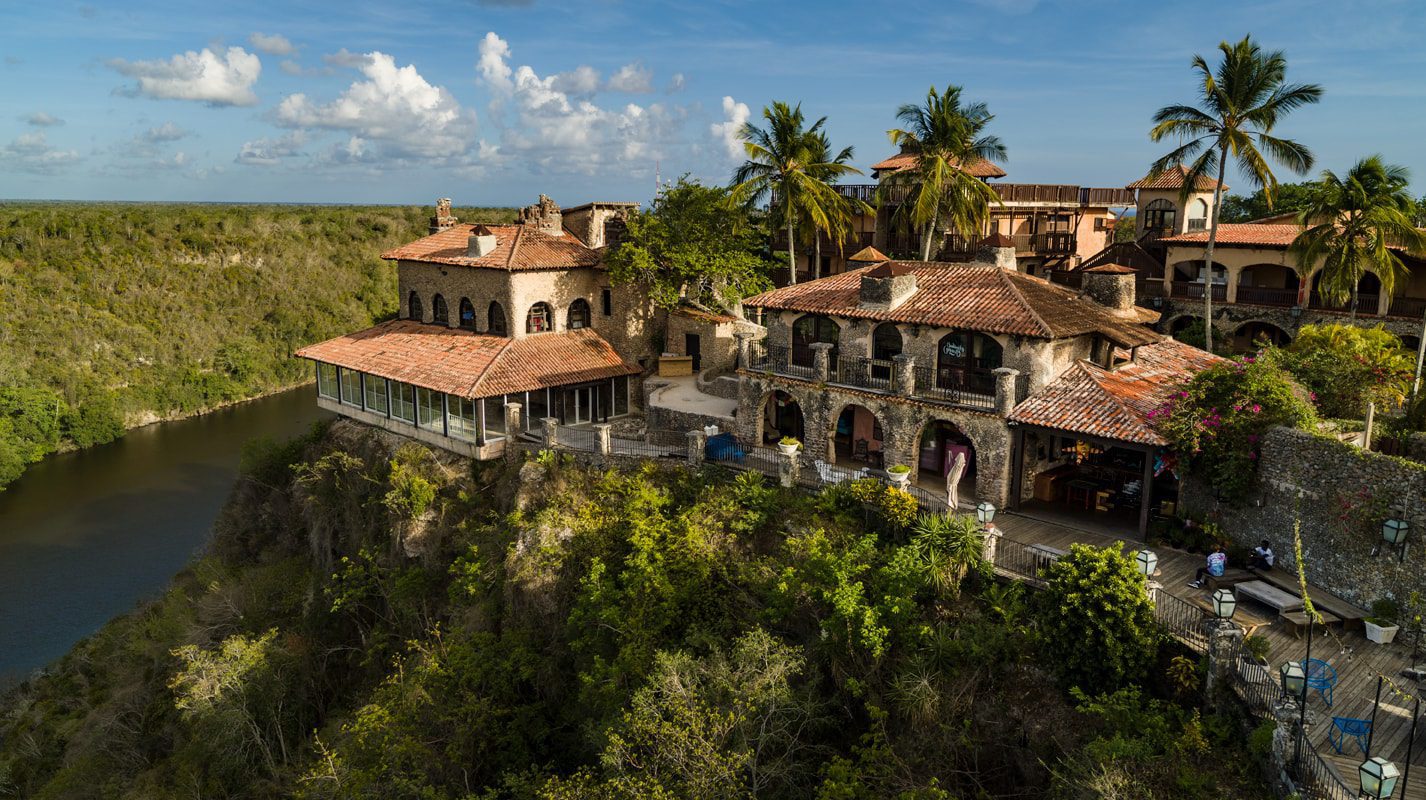 Casa de Campo's Mediterranean-style resort setting in the Dominican Republic.