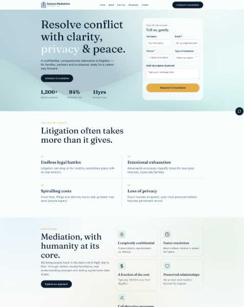 Mediation Service