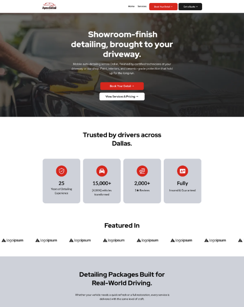 Automotive Detailing