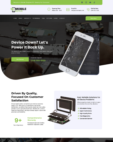 Phone Repair Shop