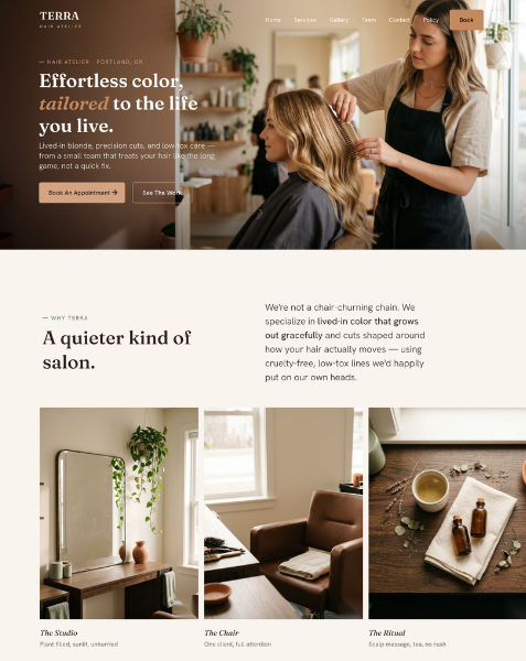 Hair Styling Salon