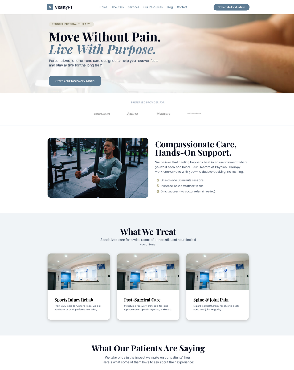 Physical Therapy Clinic
