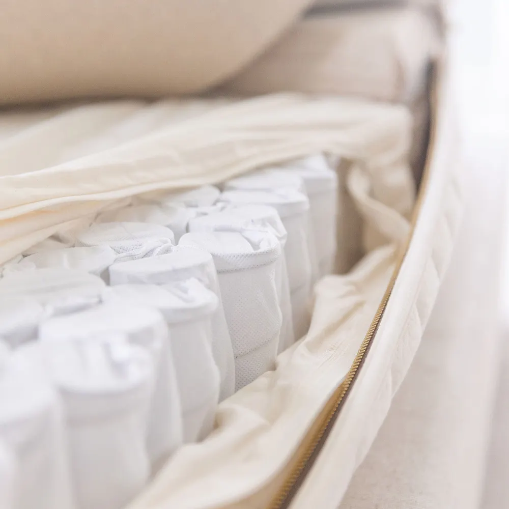 Naturepedic EOS Pillowtop layer construction