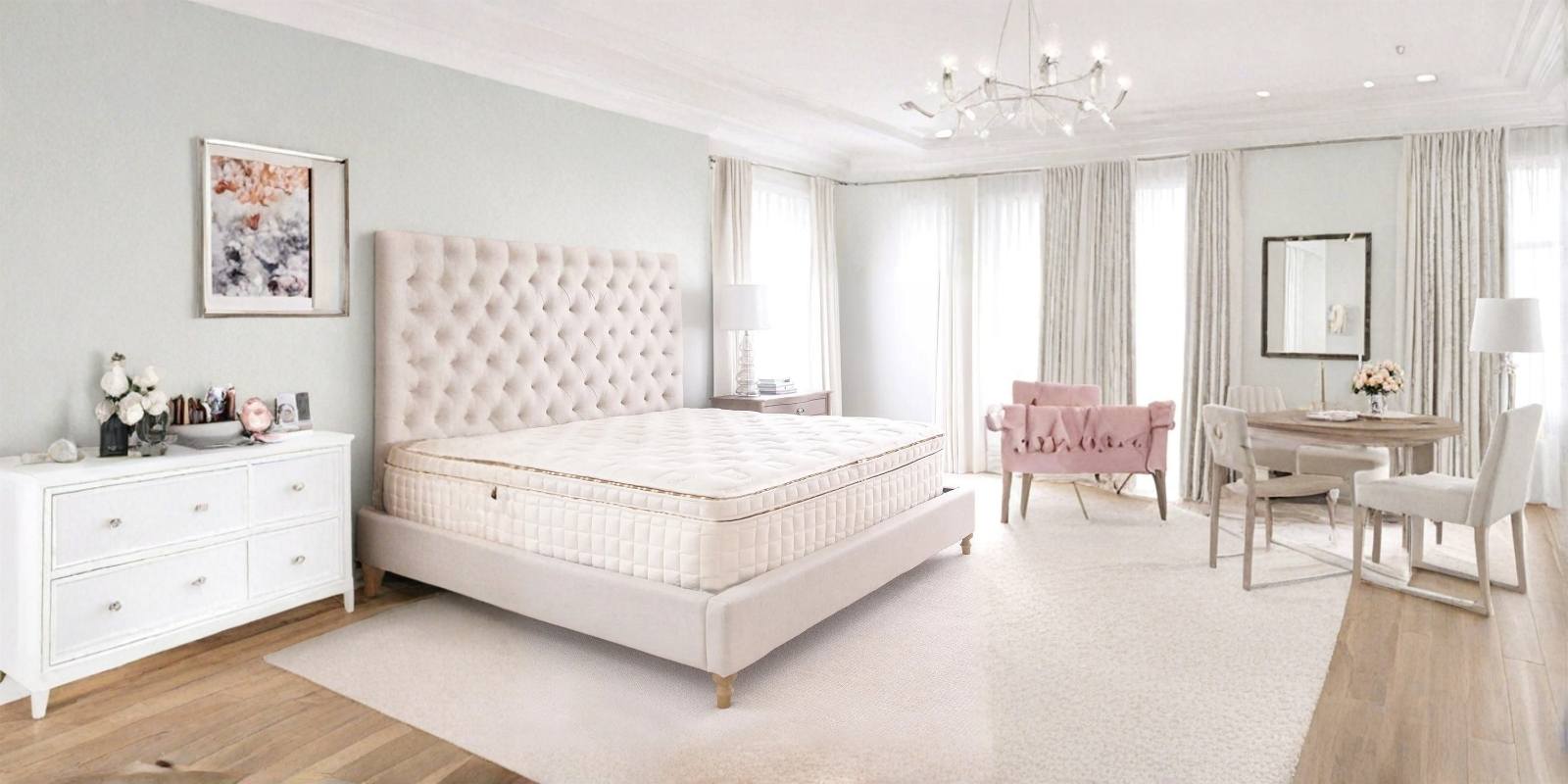 Naturepedic EOS Pillowtop luxury organic mattress at Mattress Lux Kennesaw