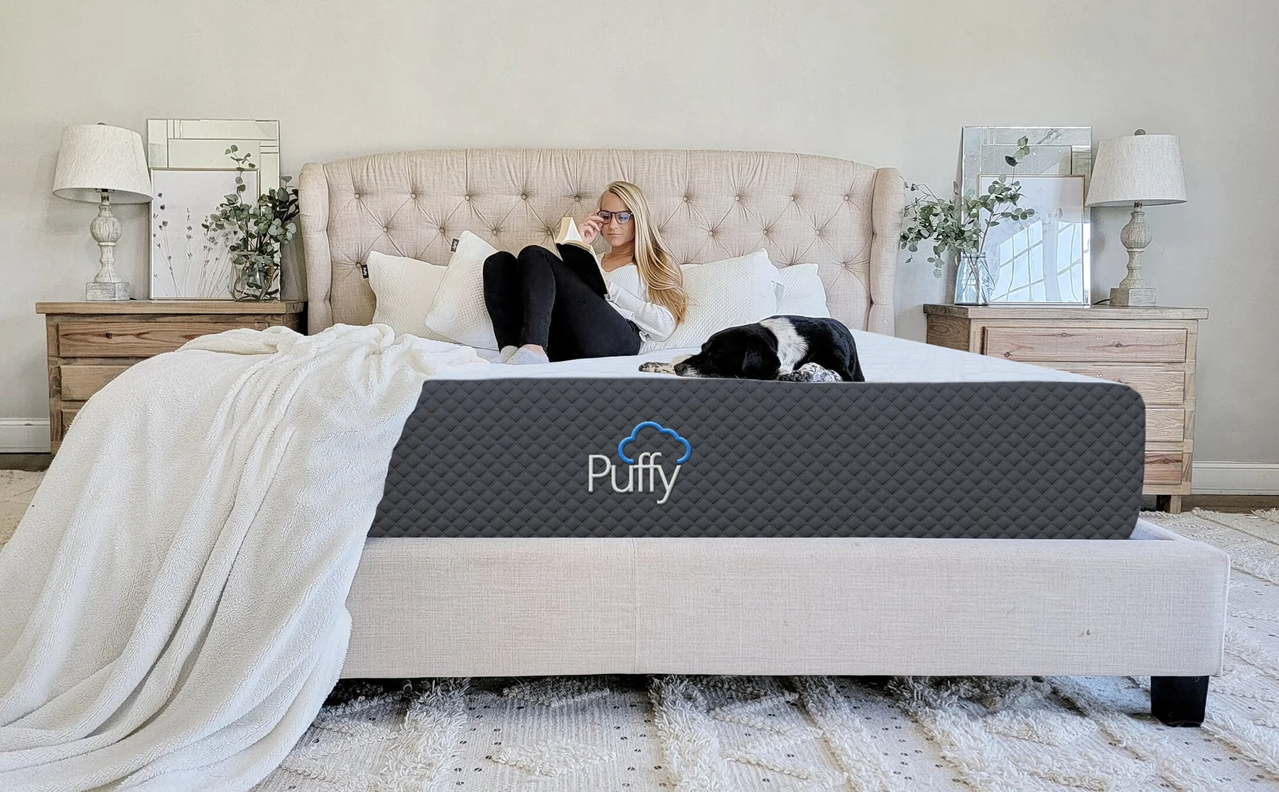 Puffy Mattress Cooling Cloud layer construction
