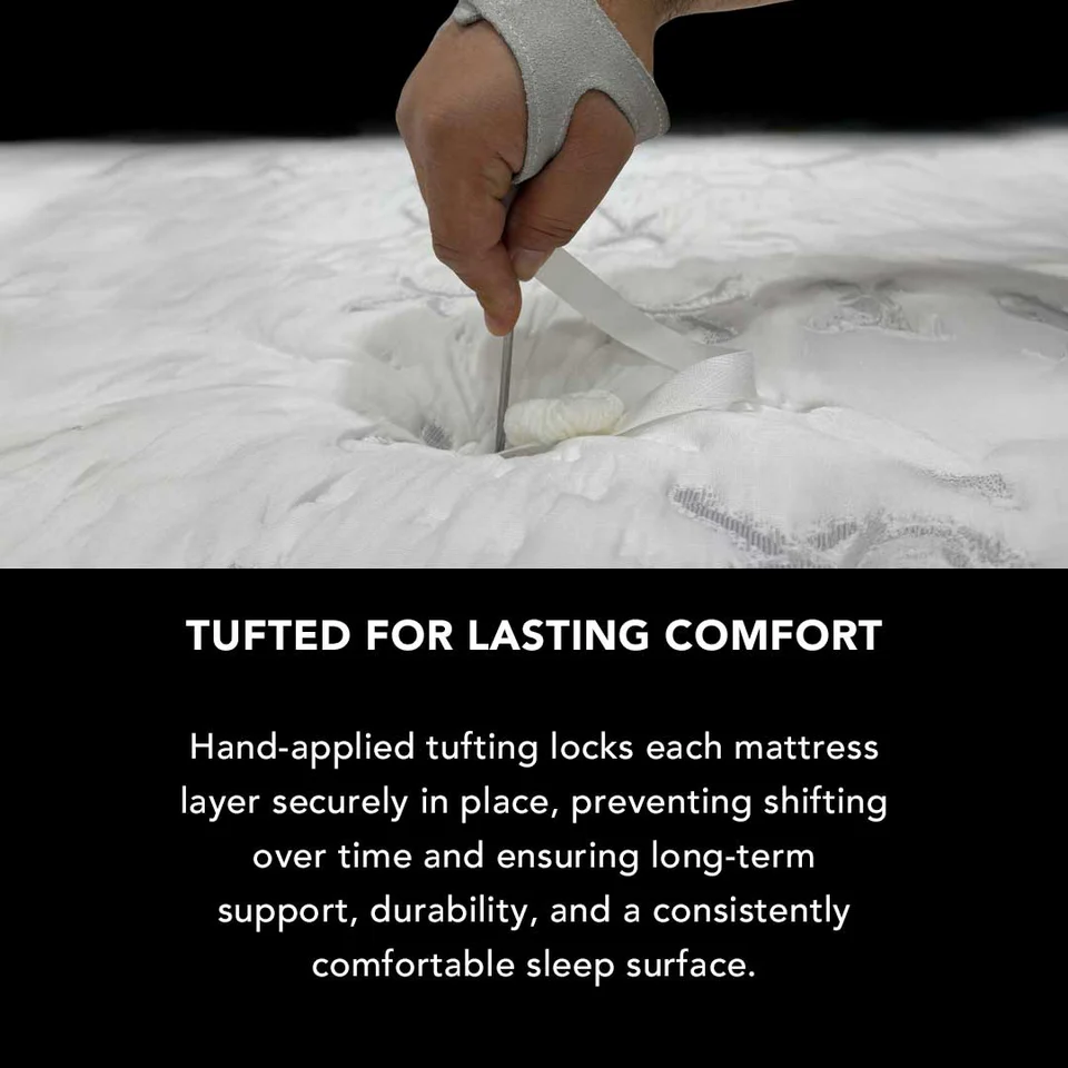 King Koil Intimate Bayshore Talalay Latex layer detail