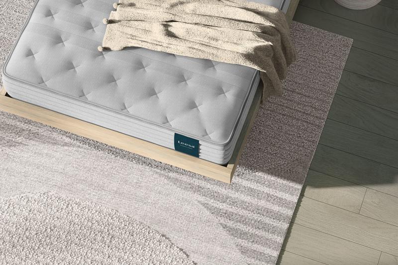 Leesa Studio Chill tone-on-tone tailored finish detail