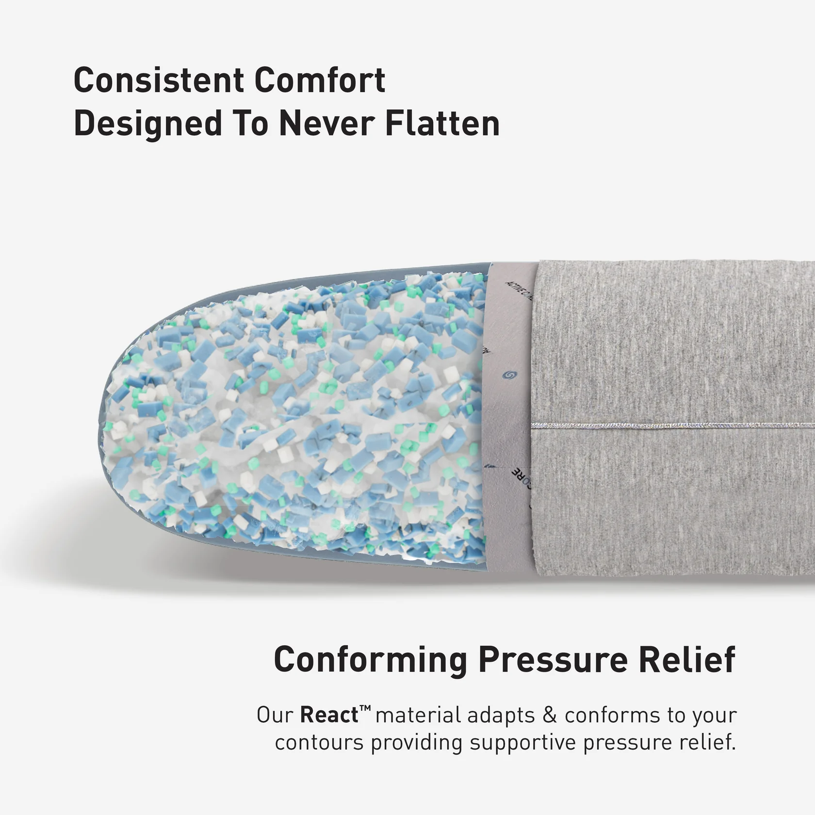 Flow Performance Pillow profile