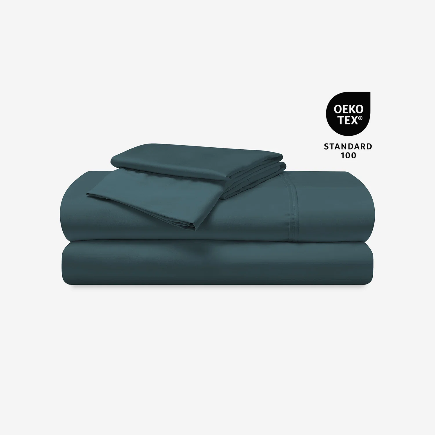 Hyper-Cotton Deep Teal sheet set