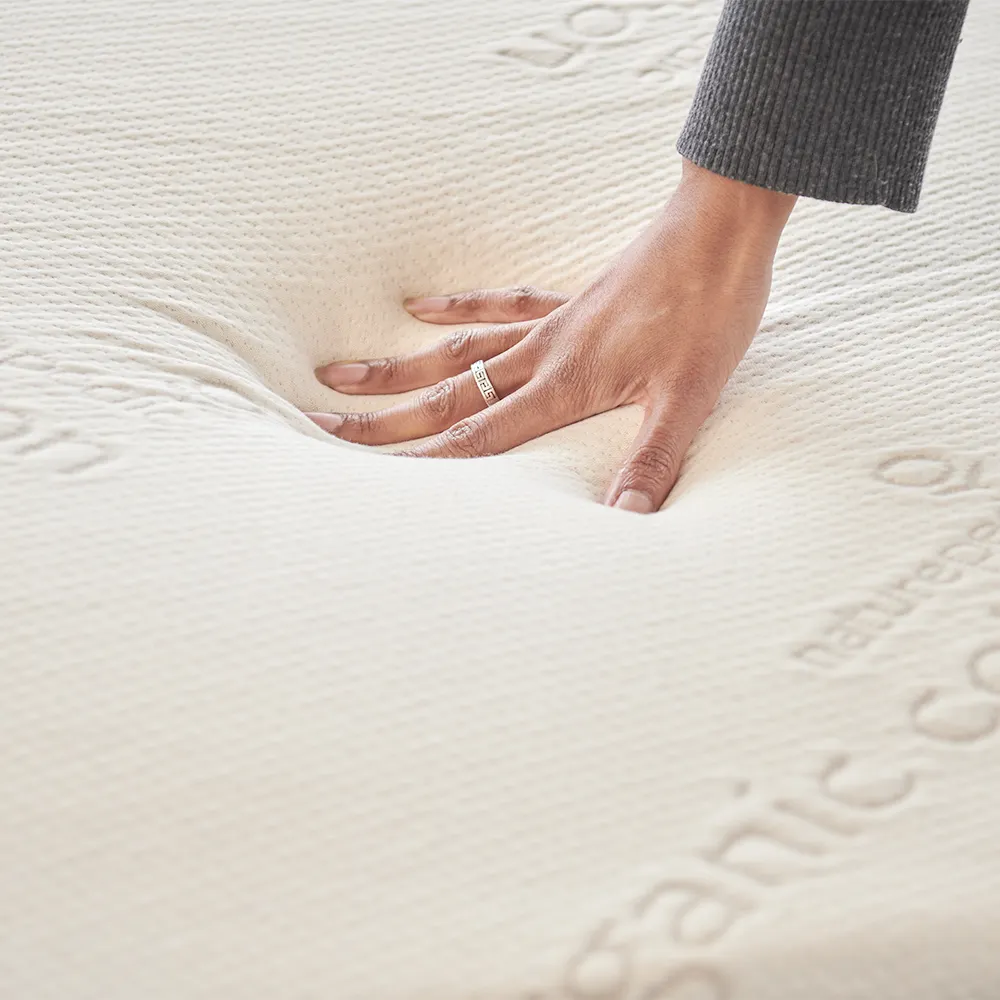 Naturepedic Adagio topper layer detail