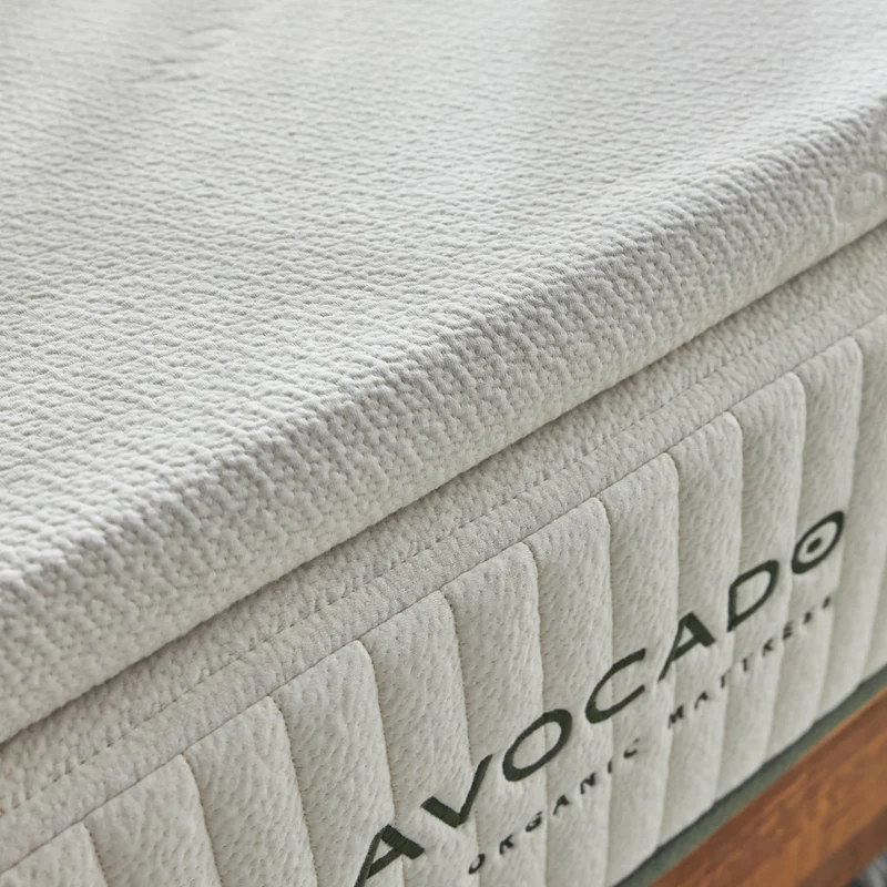 Avocado Eco Organic Topper non-slip canvas base