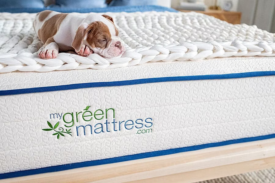 Kiwi mattress organic cotton and wool cover detail