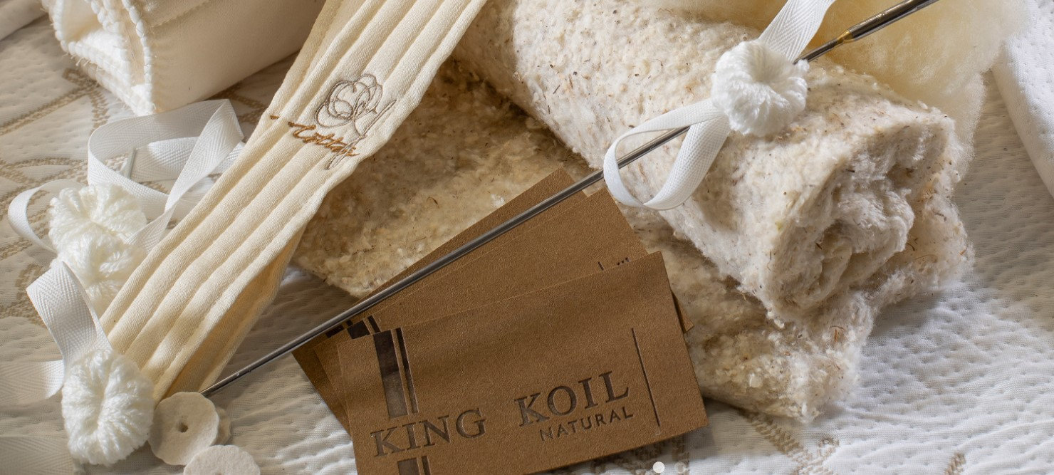 King Koil Terra Plus Eurotop layer detail