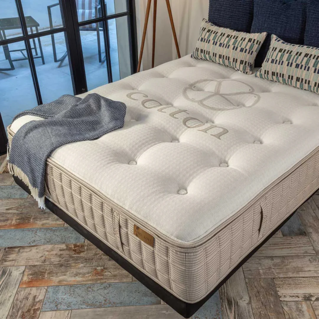 King Koil Terra Firm Eurotop layer detail