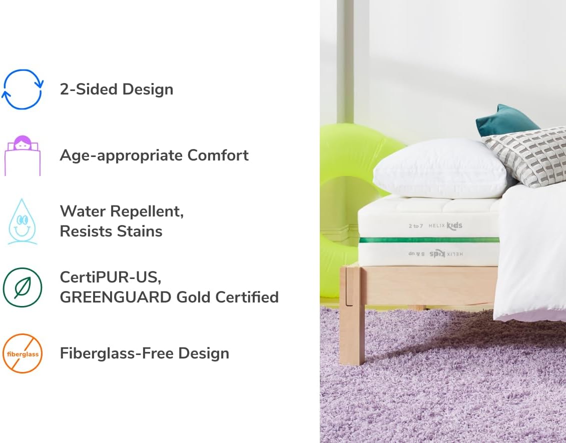 Helix Kids 6 inch innerspring layer