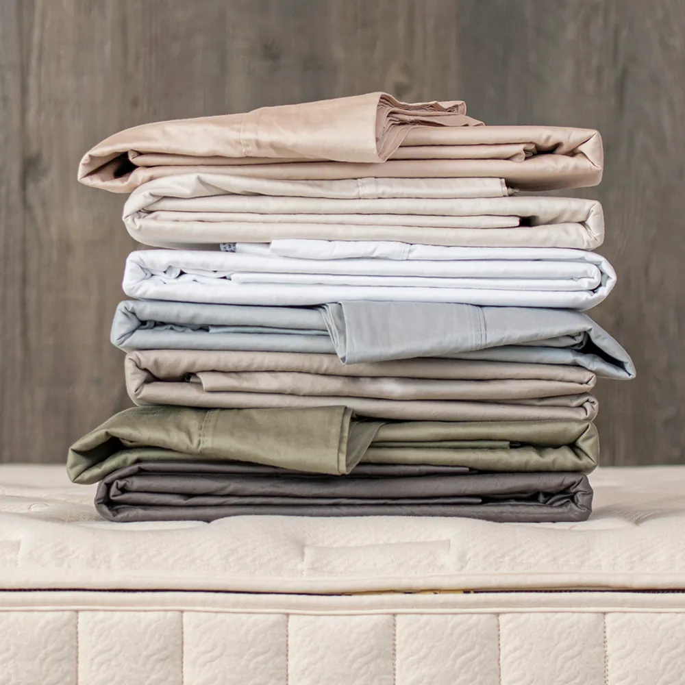 Naturepedic Organic Cotton Sateen Sheet Set