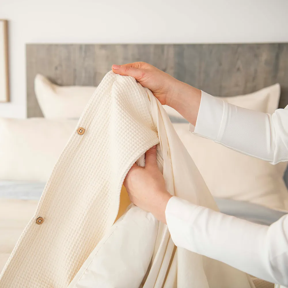 Percale underside detail