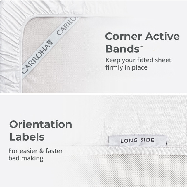 Classic Bamboo Sheets fabric layered