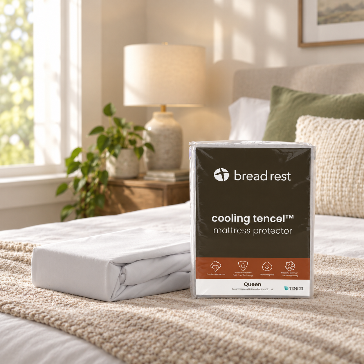 Bread Rest Tencel Protector