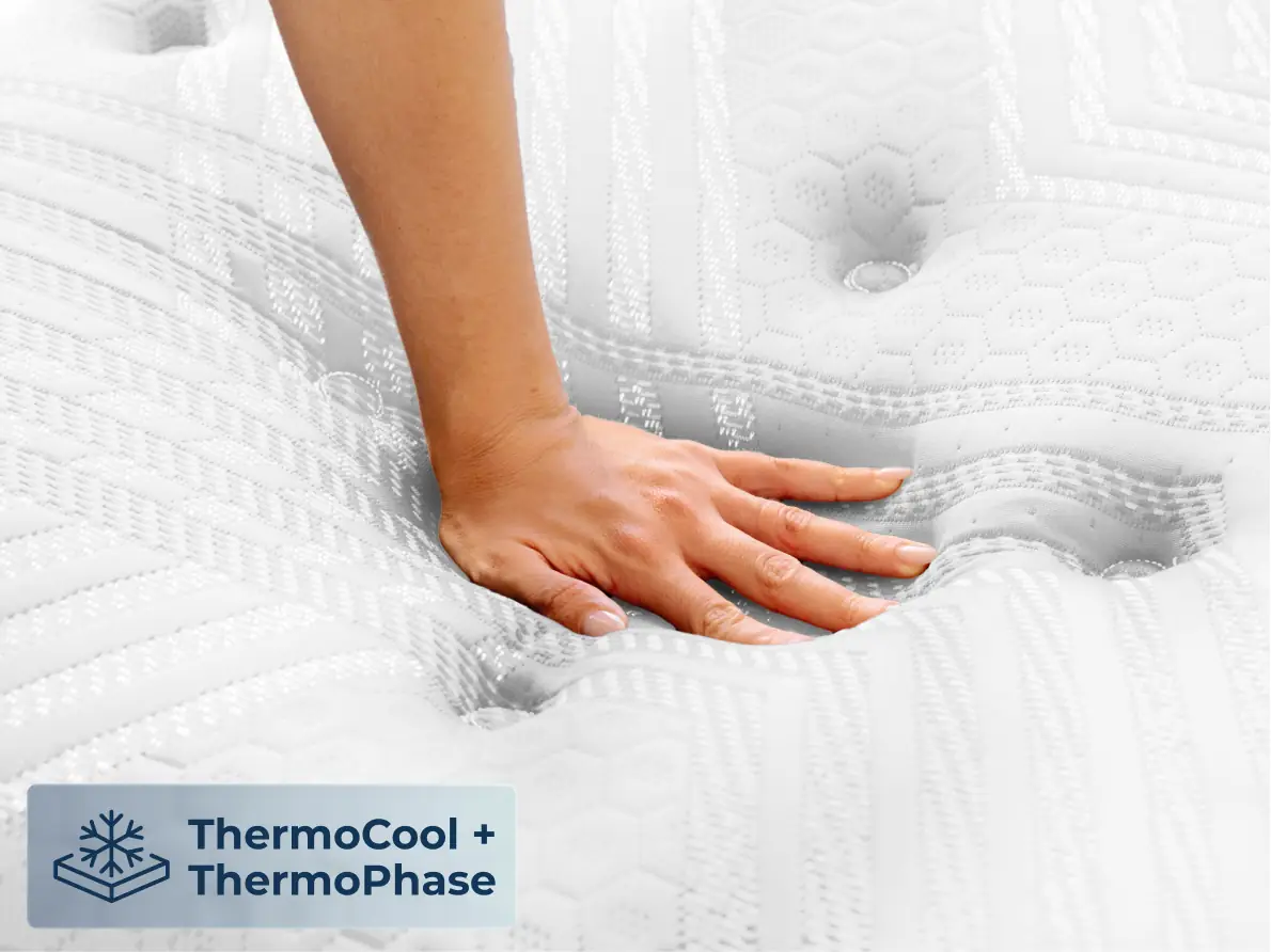 Brooklyn Bedding ThermoBalance LX Elite mattress view 2
