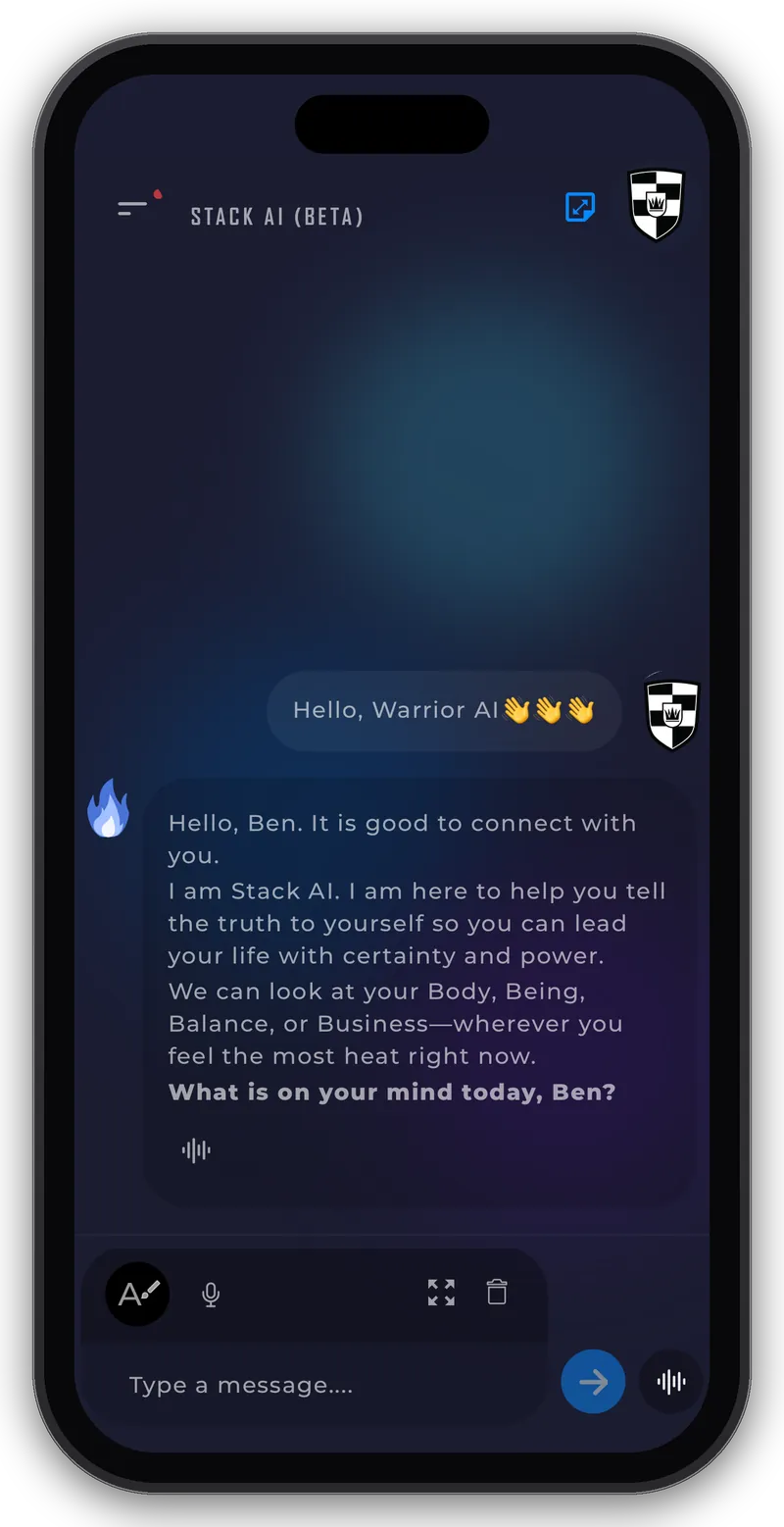 The Warrior App - Stack AI