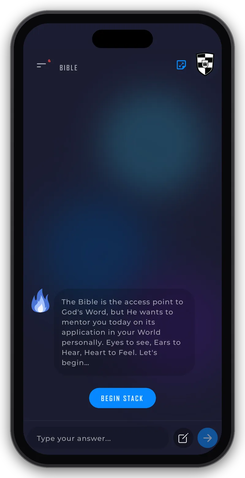 The Warrior App - Bible Stacking