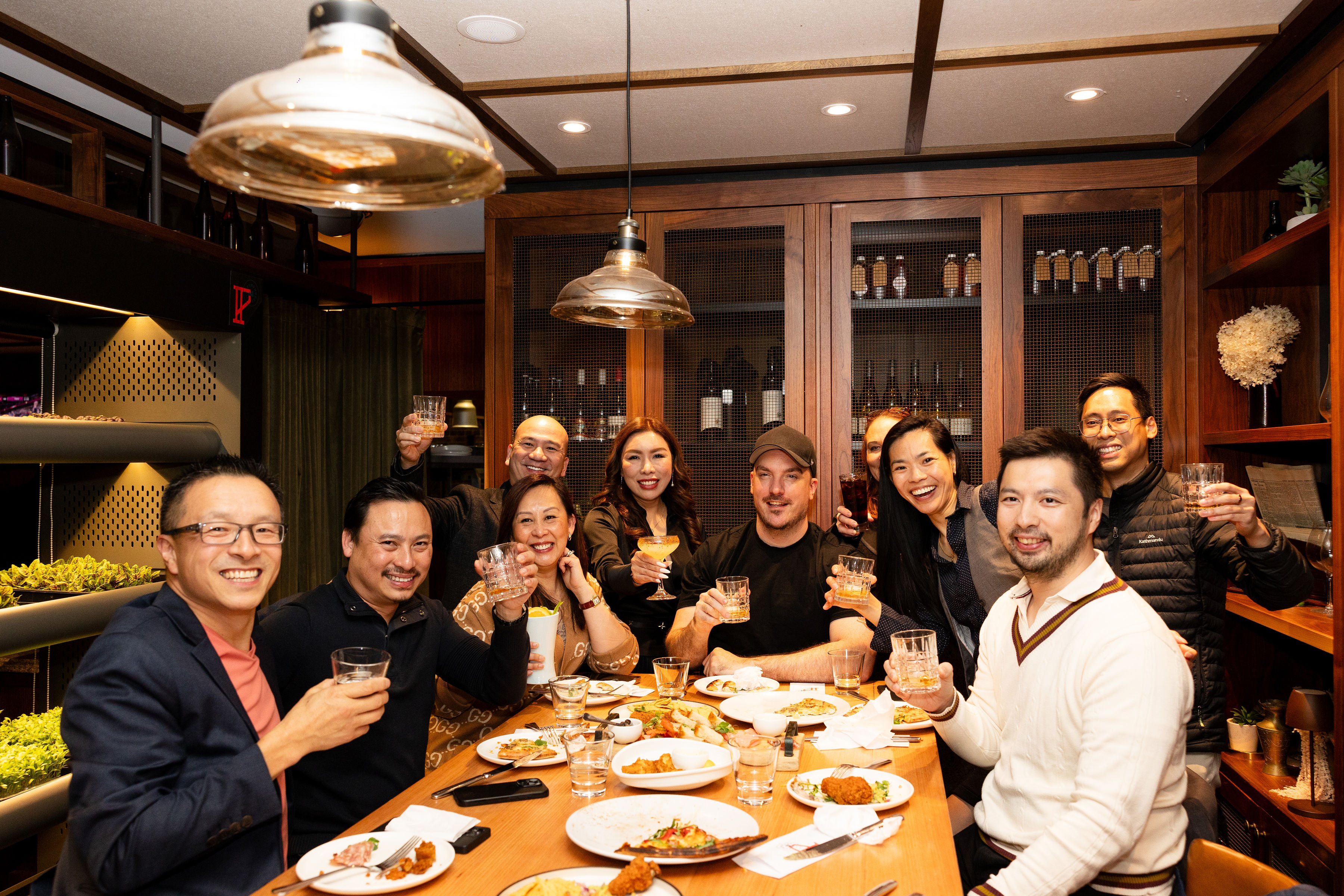 Speaker dinner toast after the event