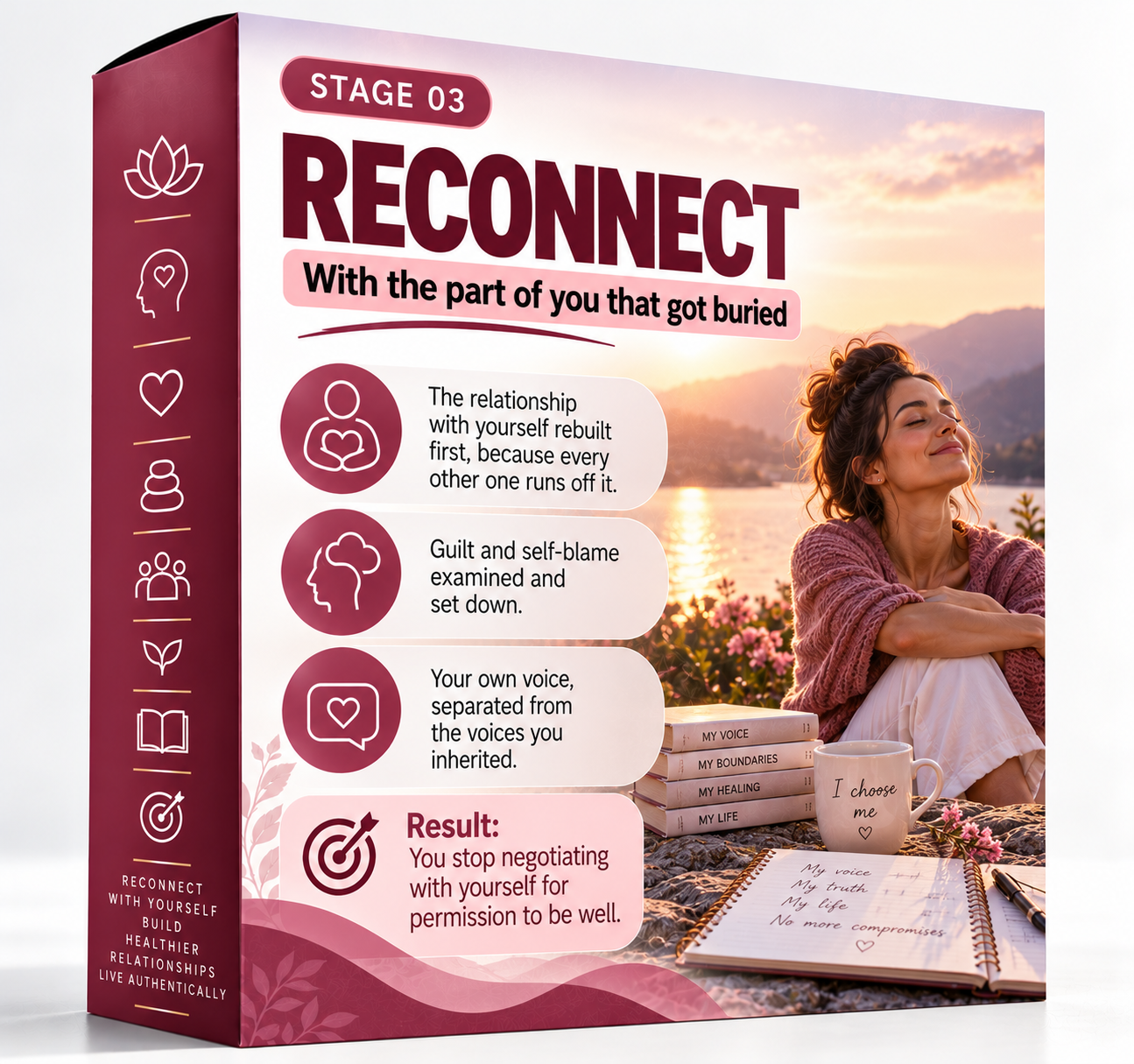 Warm sunrise symbolising reconnection and renewal