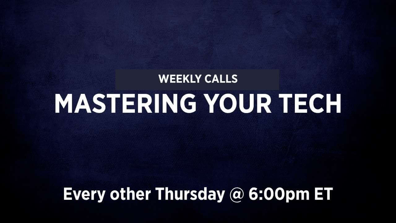 Mastering Your Tech