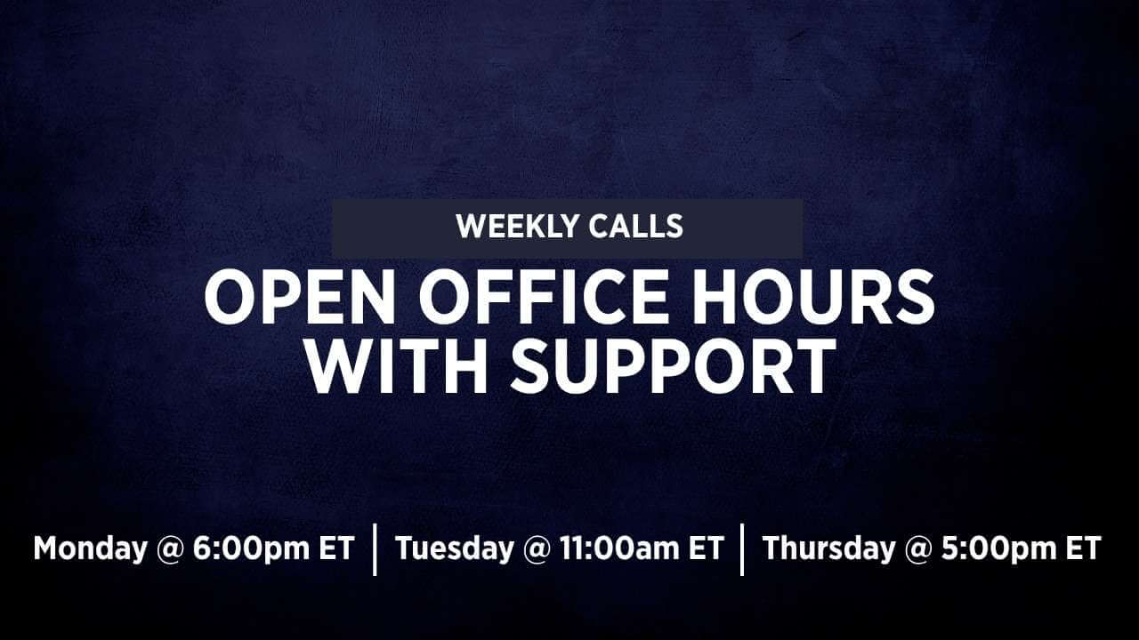 Open Office Hours