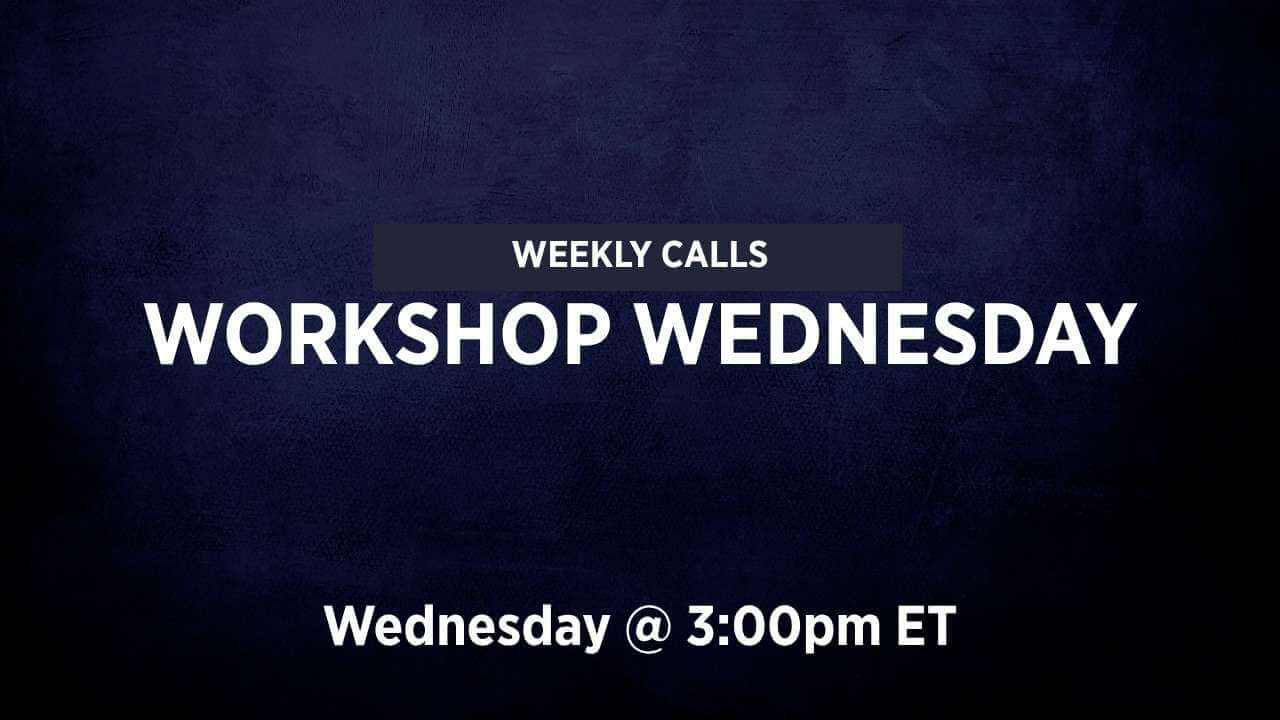 Workshop Wednesday