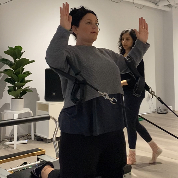 One-on-one private Pilates session at Align Studios Parramatta