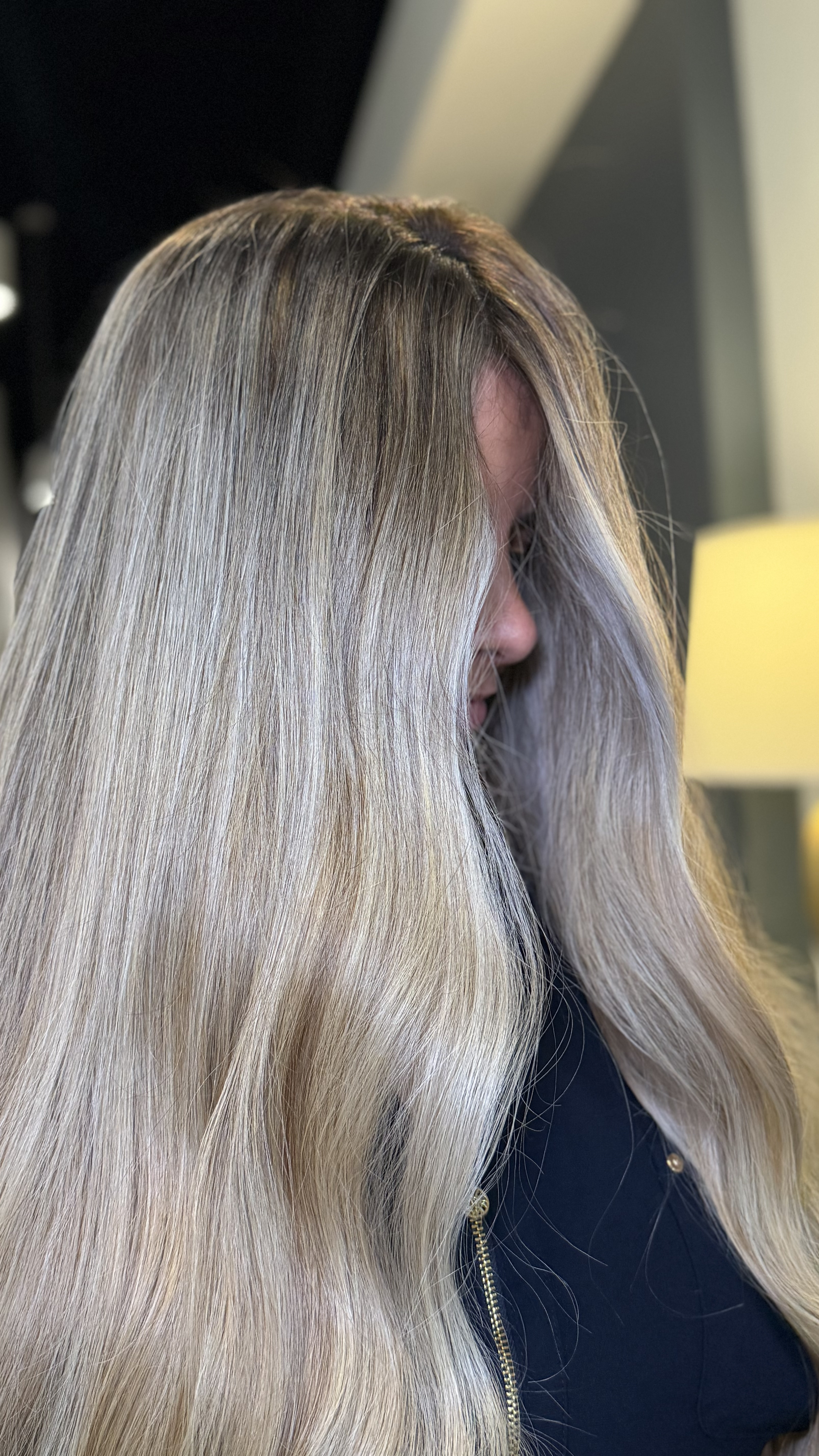 Balayage, resultado real