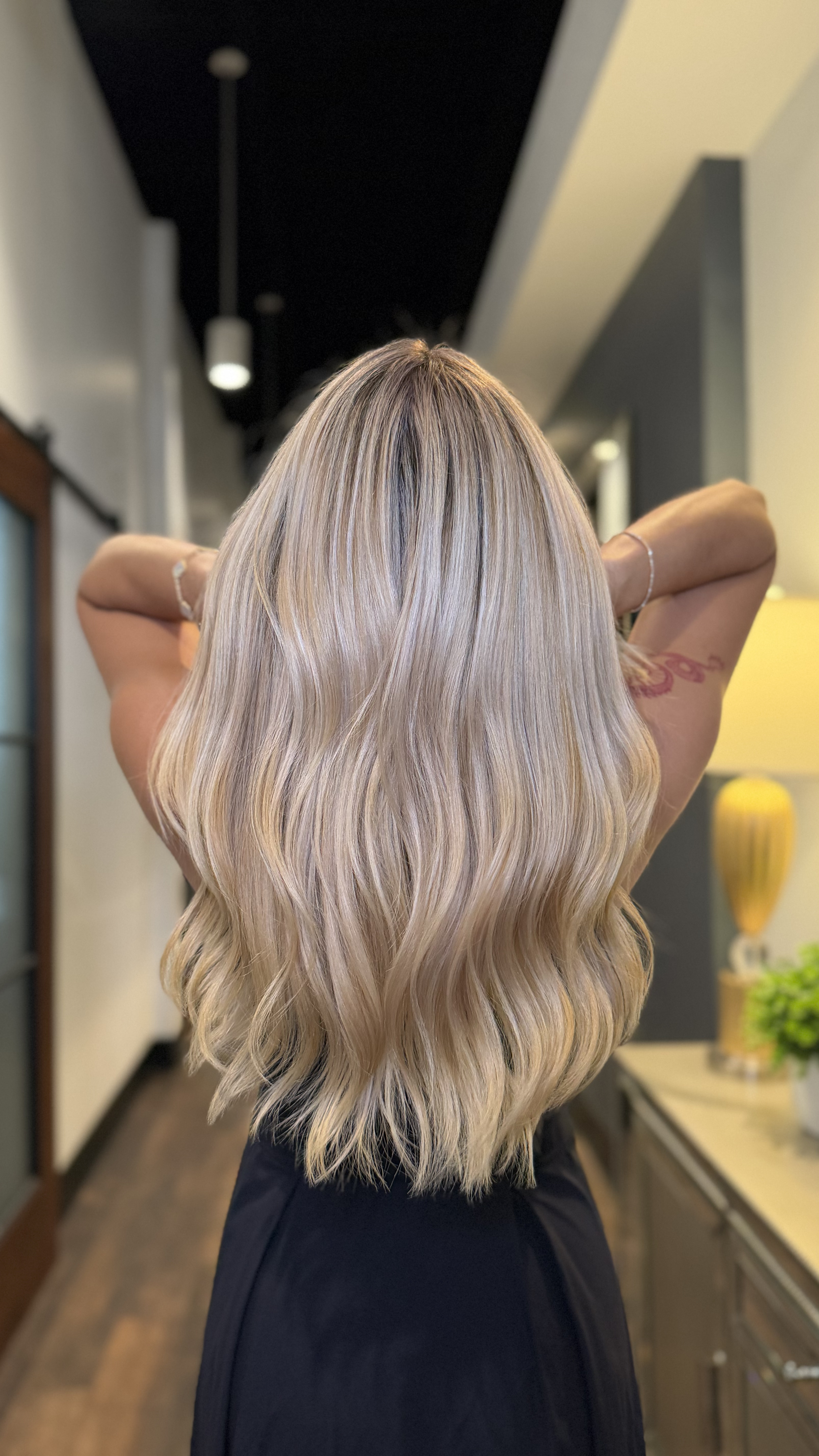 Balayage, resultado real