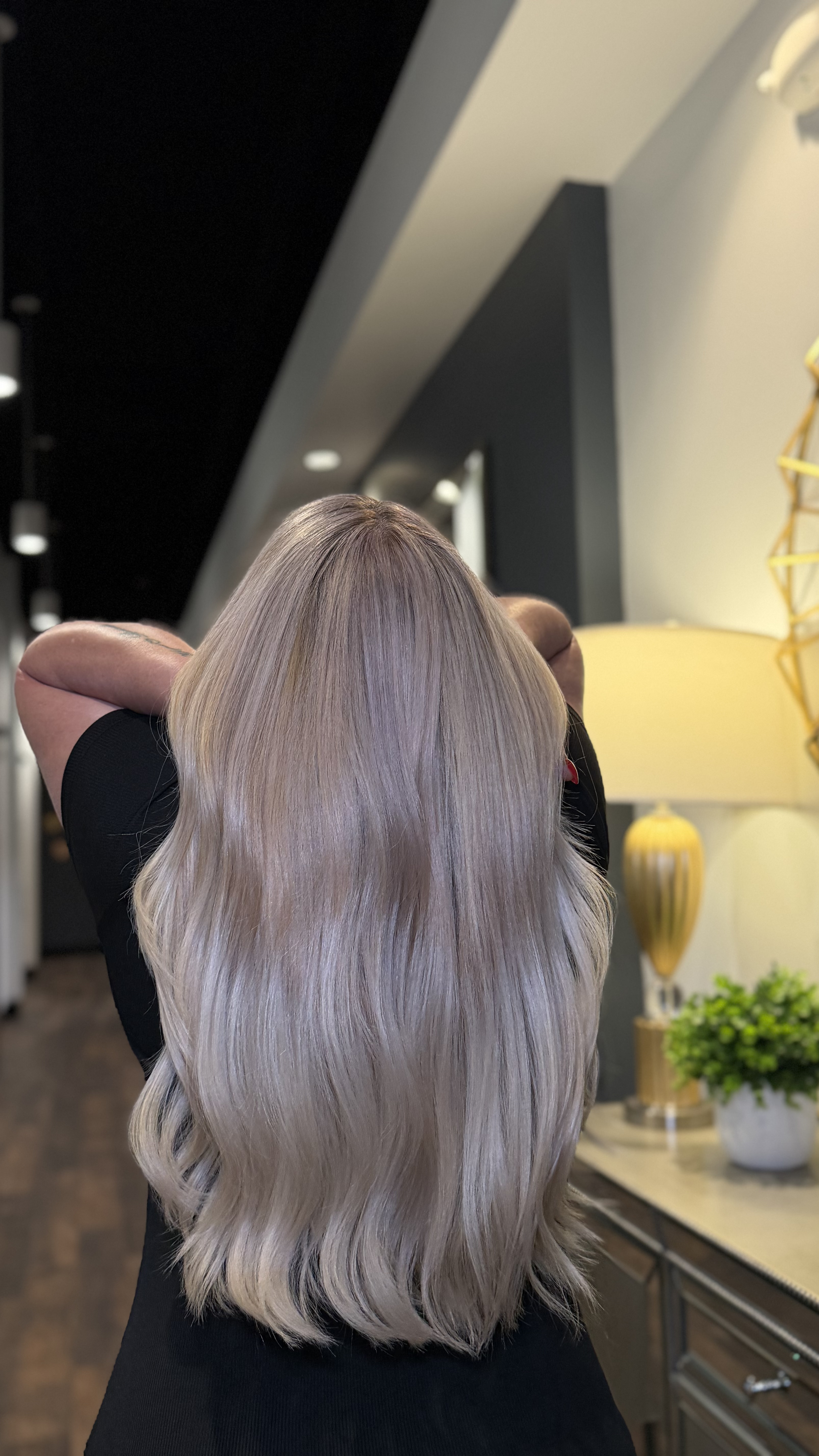 Balayage, resultado real