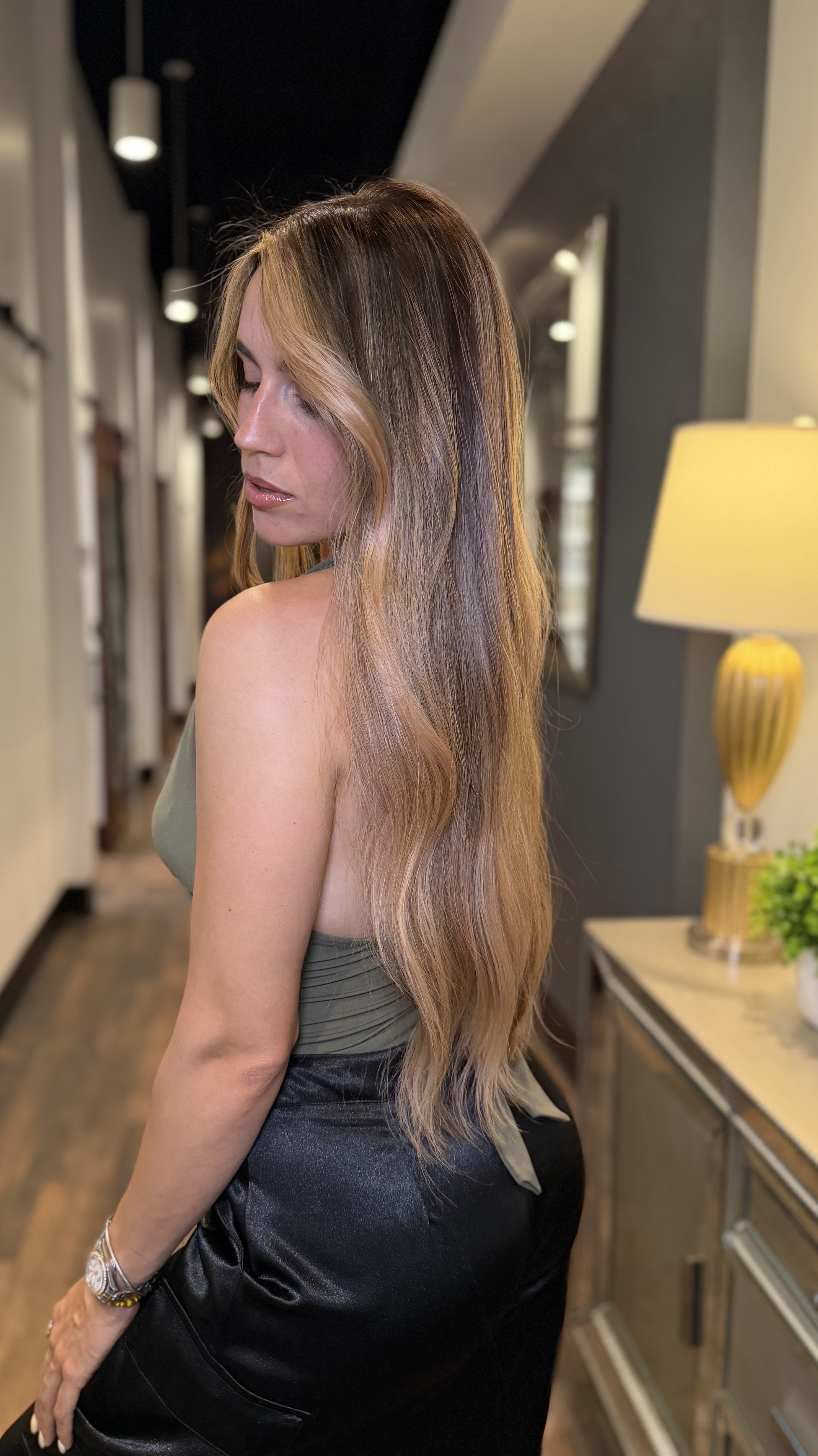 Balayage, resultado real