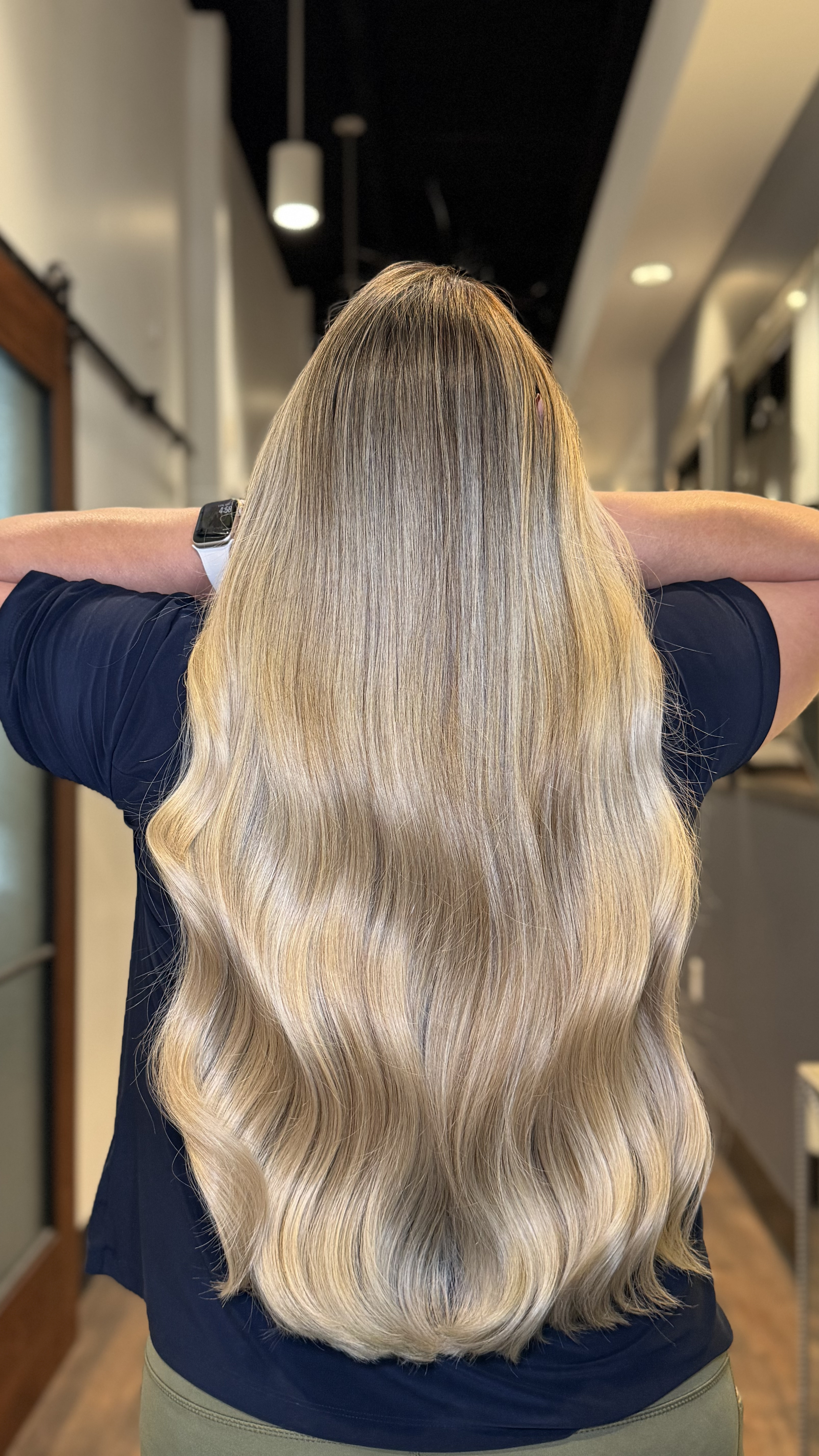 Balayage Líneas, resultado real