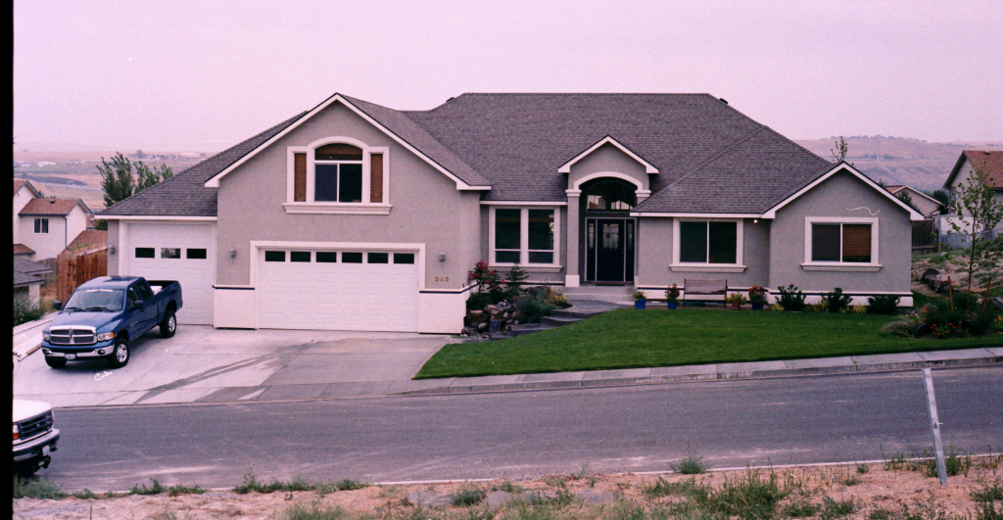 Custom home built by ADA Boomer Construction