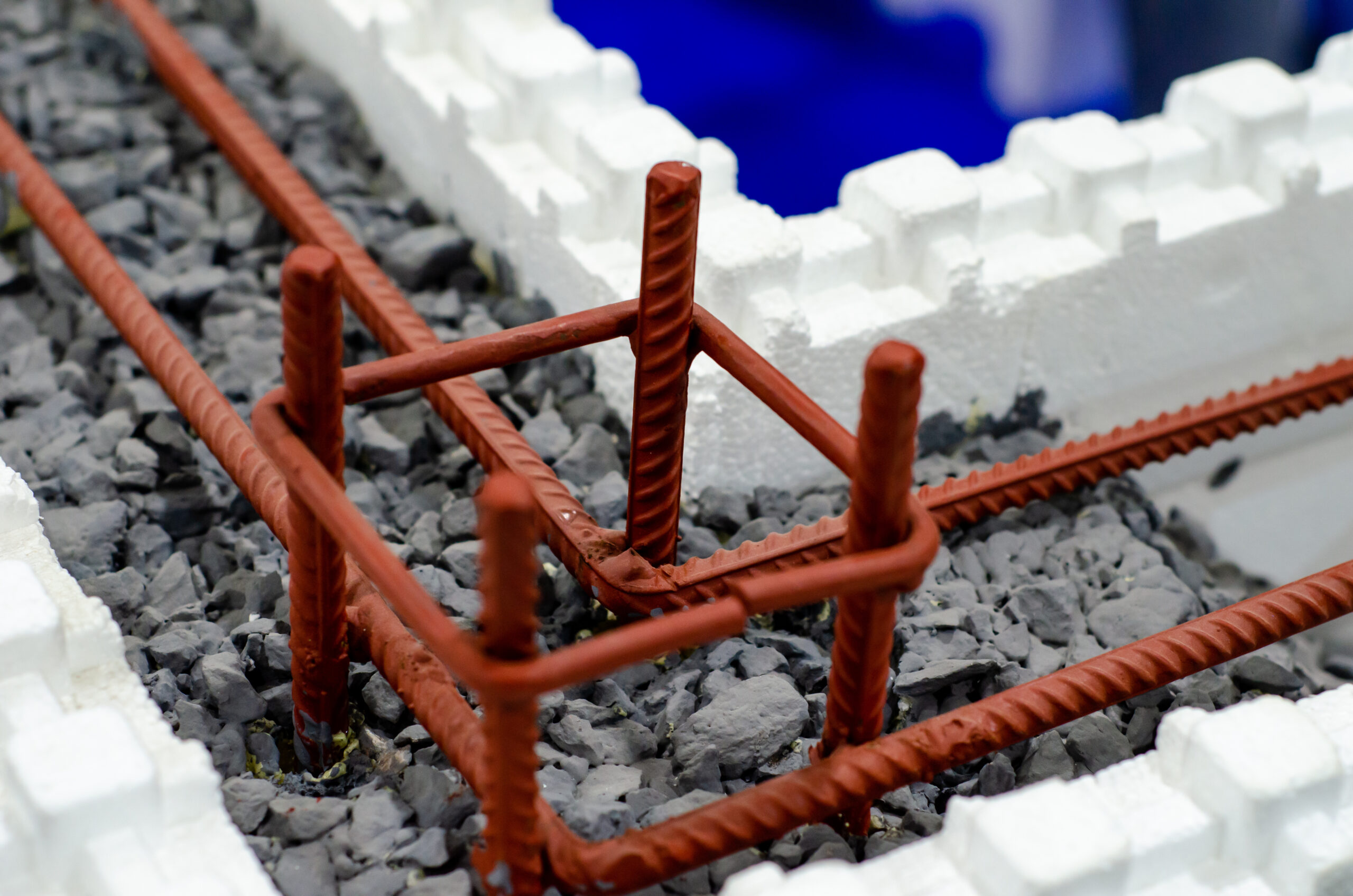 Insulated concrete form (ICF) block for energy-efficient home walls