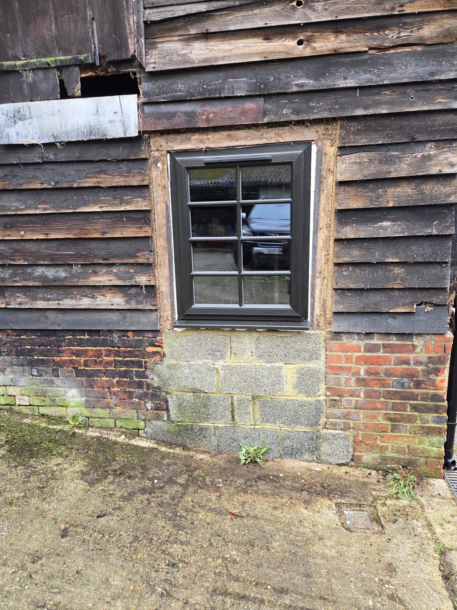 Fixed Window and frame after West's Windows and Doors