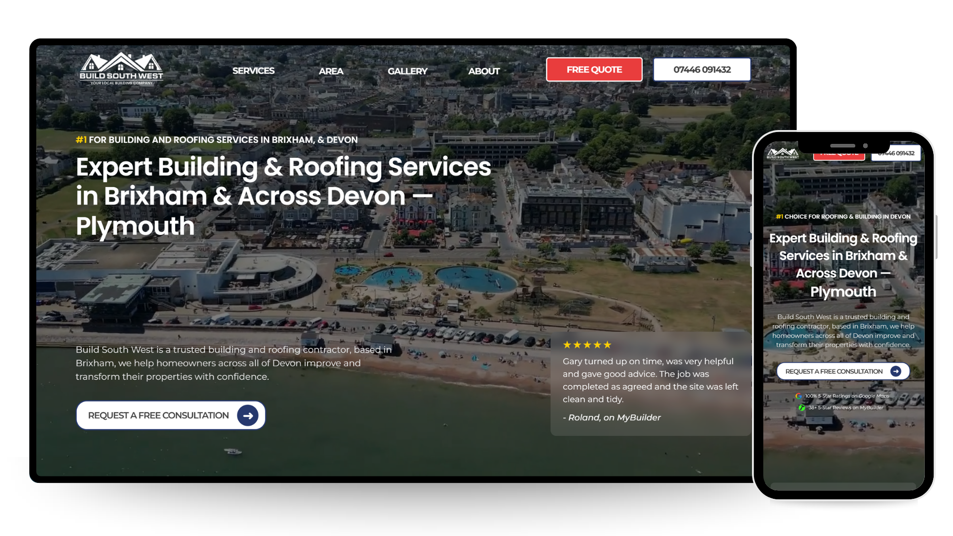 Build South West Devon Website Built By Cloud Client