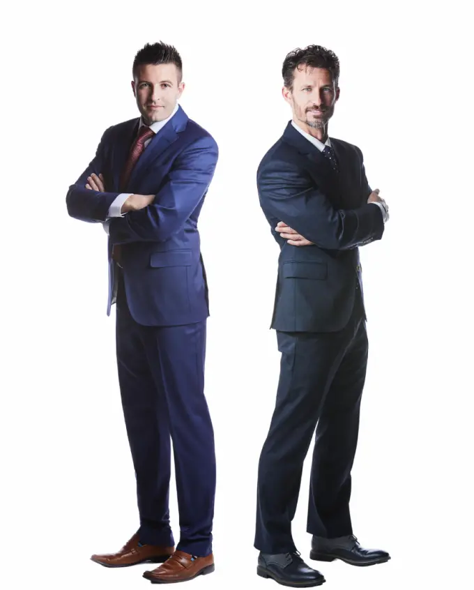 J.T. Steele and Mike Montgomery, founding attorneys of Montgomery Steele Law
