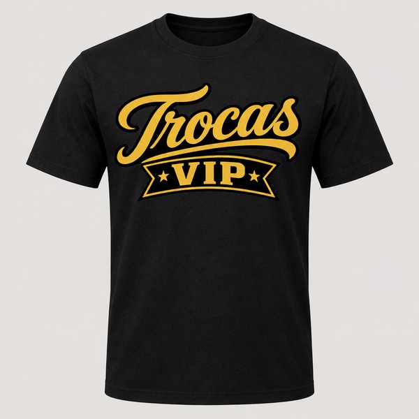 Trocas VIP Classic Tee in Black