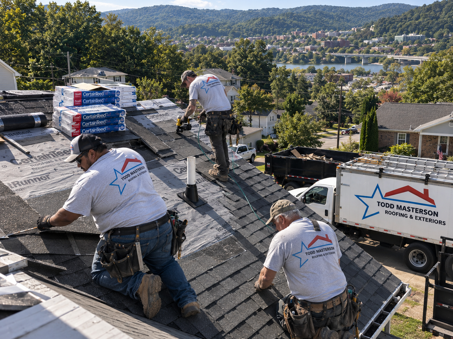 Todd Masterson Roofing & Exteriors team