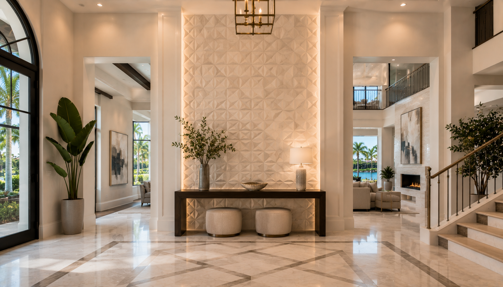 Custom Tile Work — Accent Wall