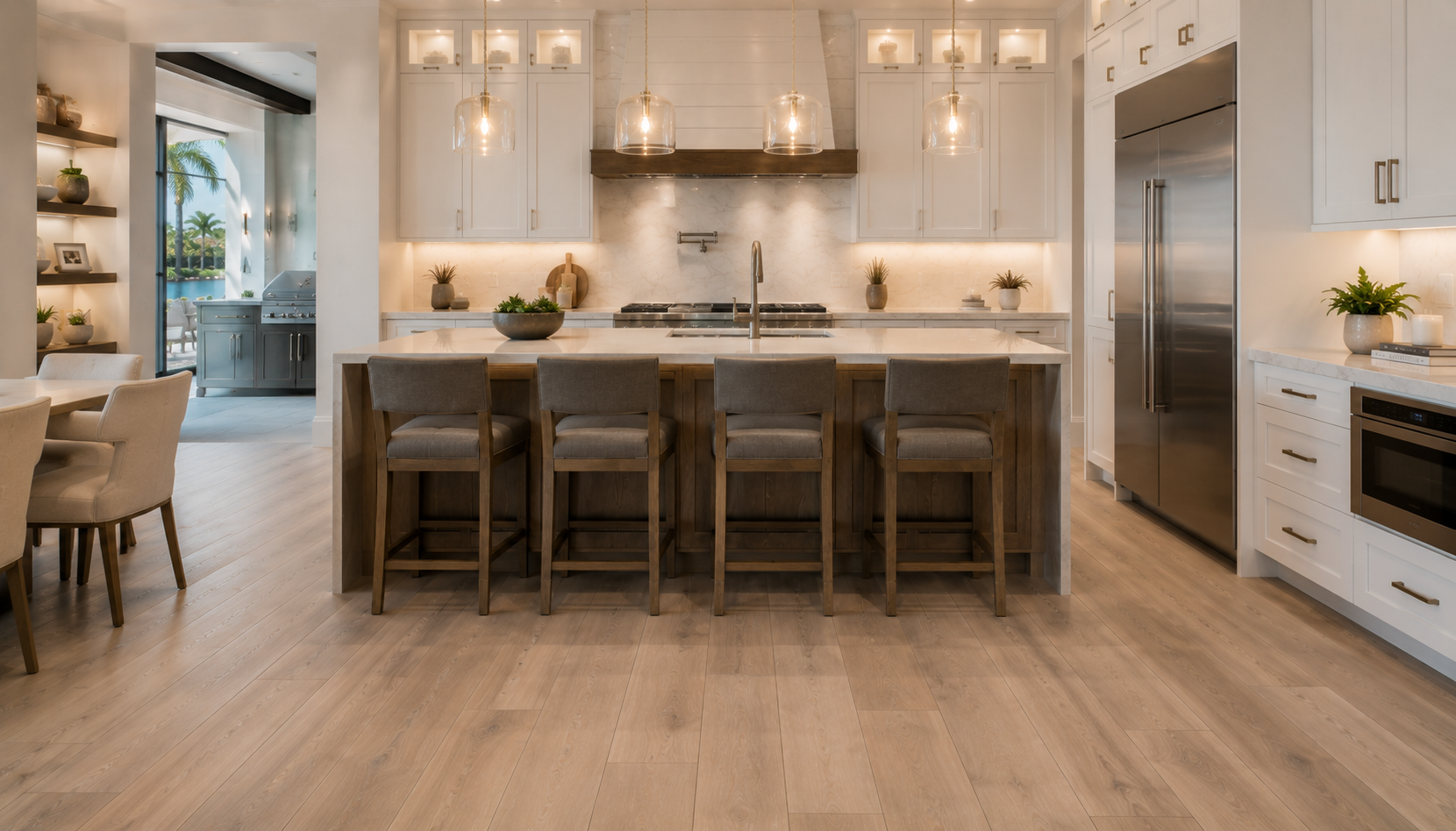 Kitchen Floor Installation
