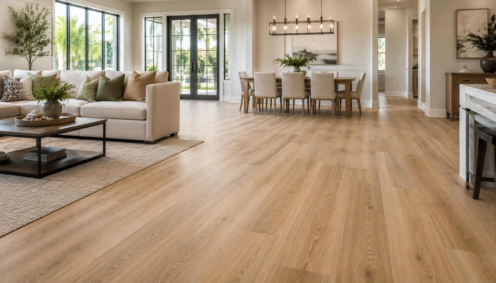 Living & Dining Room Vinyl Flooring