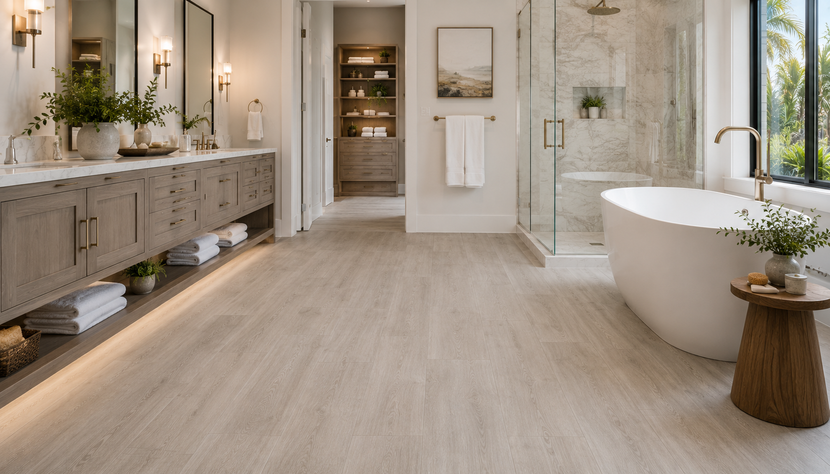 Bathroom Vinyl Flooring Installation