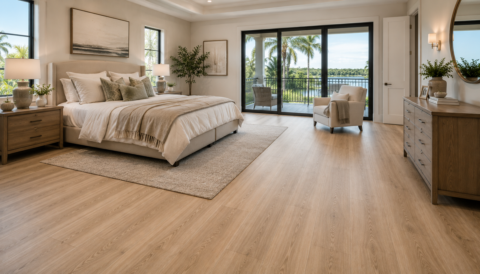 Bedroom Laminate Flooring Installation